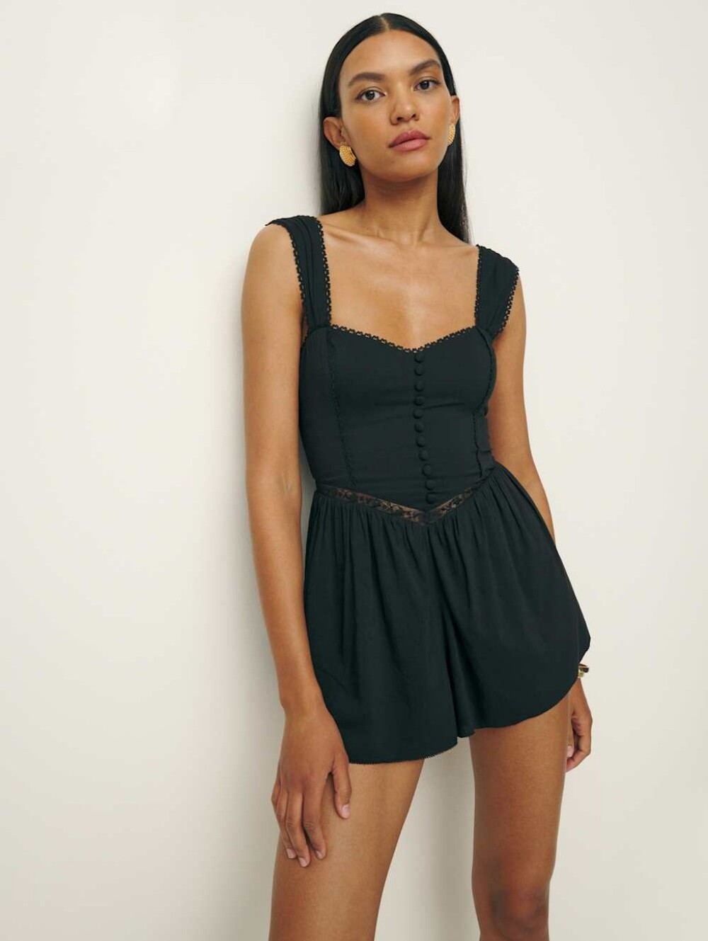 Reformation Luisa Romper Size 6